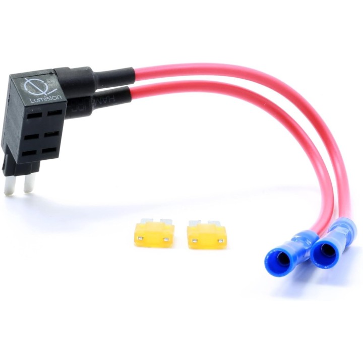 Lumision Dual Fuse Tap Micro2 APT ATR with 5 AMP Fuses Automotive Boat RV