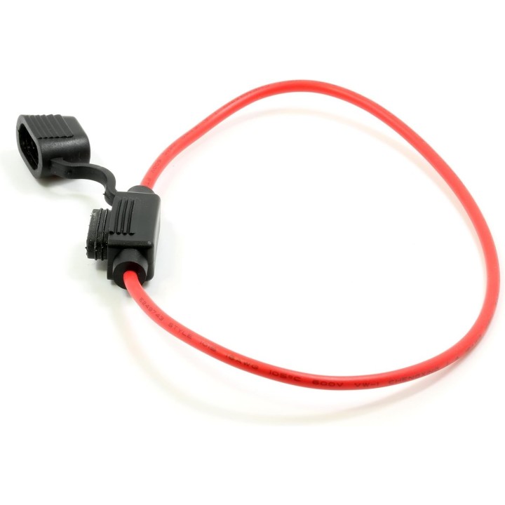 Lumision Mini Blade Style APM ATM Inline 16AWG Fuse Holder (Water Proof) + Fuse Set 5, 7.5, 10, 15, 20 AMP