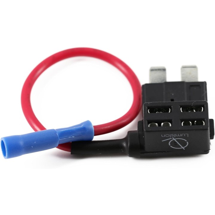 Lumision ADD Circuit ATO ATC Fuse TAP Add ON Dual Circuit Adapter AUTO CAR Terminal + 5AMP Fuse