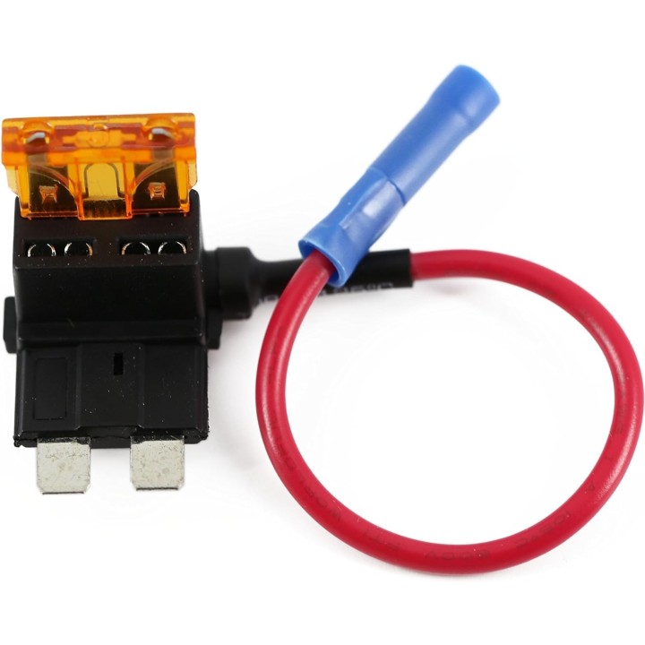 Lumision ADD Circuit ATO ATC Fuse TAP Add ON Dual Circuit Adapter AUTO CAR Terminal + 5AMP Fuse
