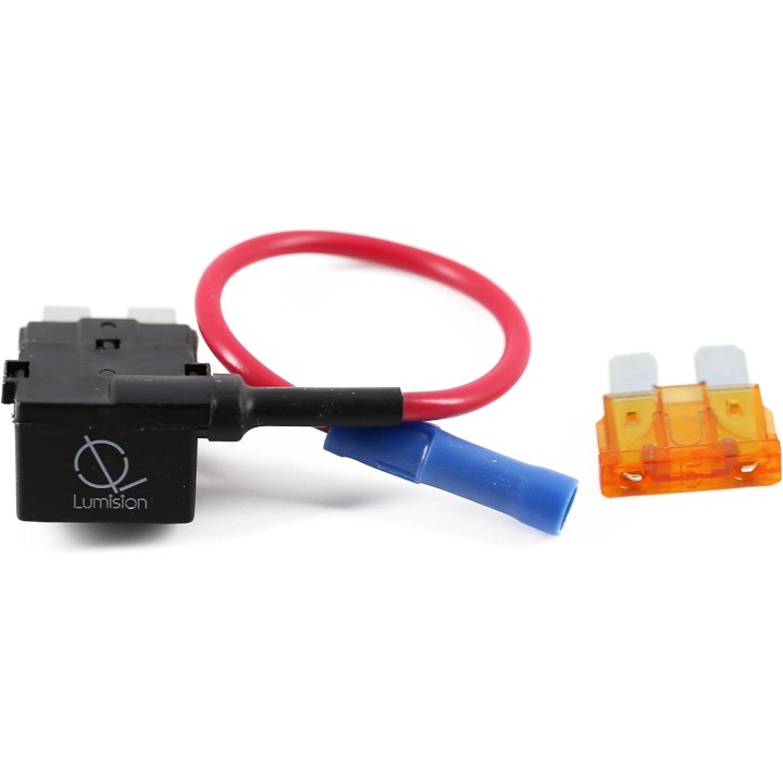 Lumision ADD Circuit ATO ATC Fuse TAP Add ON Dual Circuit Adapter AUTO CAR Terminal + 5AMP Fuse