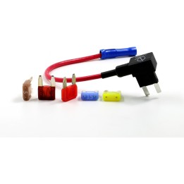 Lumision ADD Circuit Mini APM ATM Fuse TAP Add ON Dual Circuit Adapter AUTO CAR Terminal + Fuse Set 5, 7.5, 10, 15, 20 AMPS