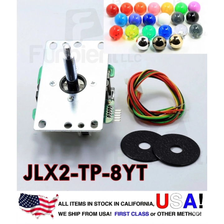 Sanwa Newest JLX2-TP-8YT Joystick