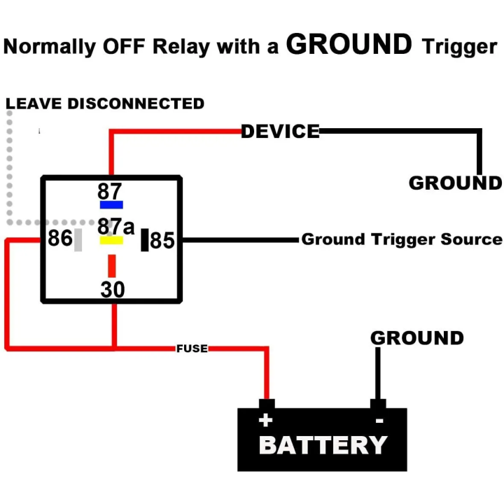 Lumision 40AMP 12V DC Water proof Relay and Harness 5-PIN SPDT Bosch Style 40A