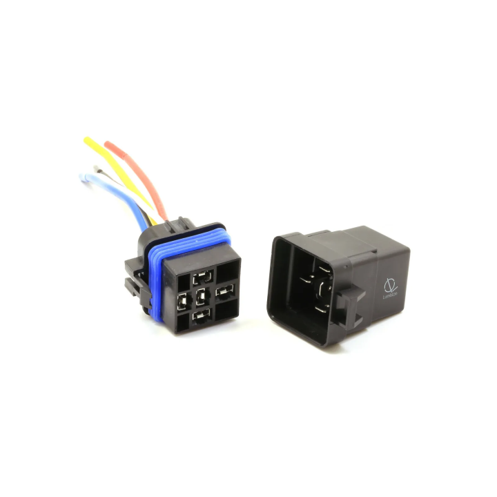 Lumision 40AMP 12V DC Water proof Relay and Harness 5-PIN SPDT Bosch Style 40A