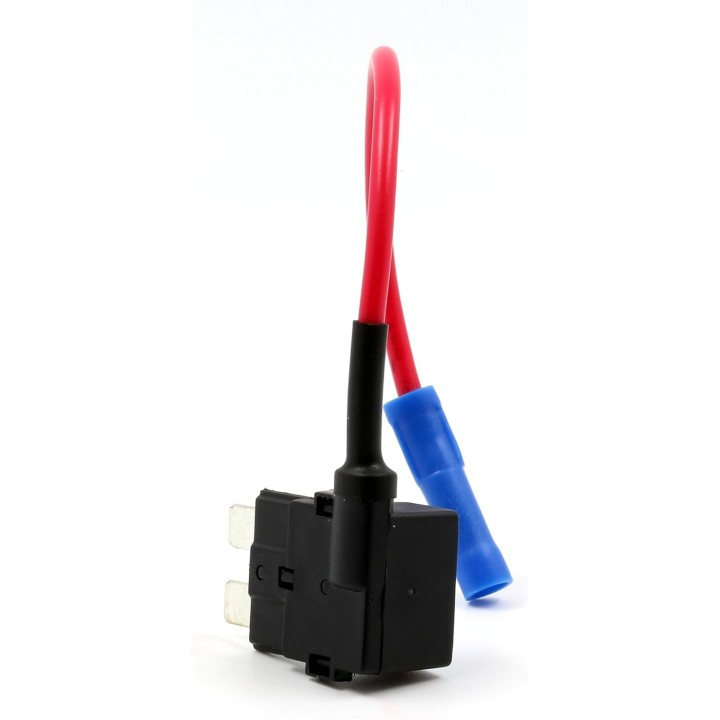 ADD CIRCUIT ATO ATC FUSE TAP Add ON DUAL CIRCUIT ADAPTER AUTO CAR TERMINAL + FUSE SET 5, 7.5, 10, 15, 20 AMPS